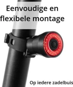 Rockbros Fietsachterlicht - Fietslamp - Fietsverlichting - Remlicht - Smart - USB - Multifunctioneel - Fietsremlicht - LED - Indicator -Fietsenwinkel 1000x1200 11