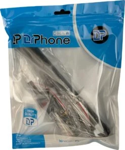 DrPhone EF1 – Verlengstuk Voor Fietsstuur – 30 CM Lang – Uitbreiding Frame – Gemakkelijk Te Installeren - Zwart -Fietsenwinkel 1001x1200