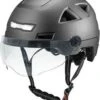 Vito E-Light Speed Pedelec Helm Met Vizier Mat Zwart S/M 55/58cm | Snorfiets Helm Snorscooter | Geschikt Voor Helmplicht