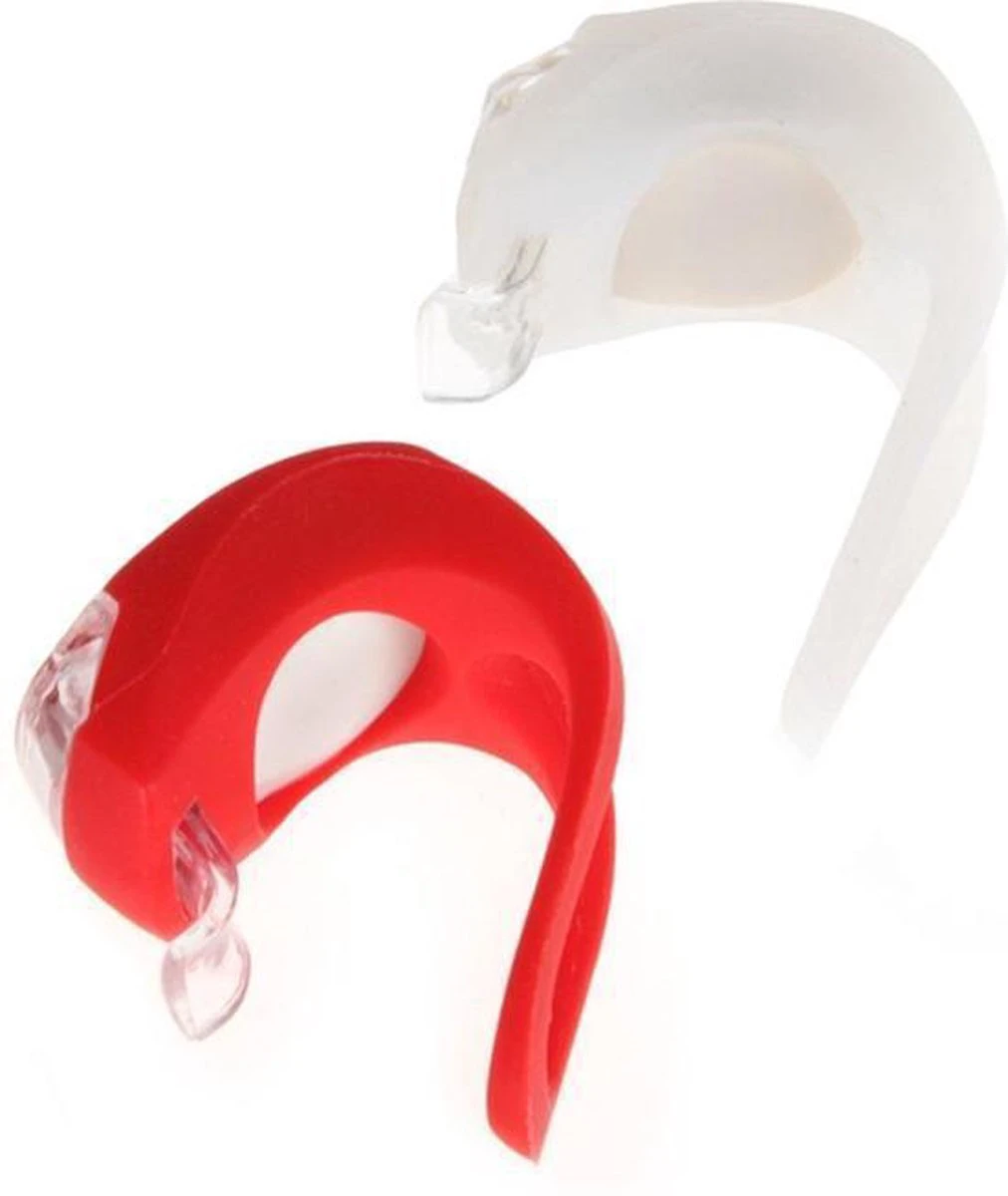 Merkloos Dutch Gadgets - Fietslampjes LED - Set Wit En Rood - Inclusief Batterijen 4 Merkloos Dutch Gadgets - Fietslampjes LED - Set Wit En Rood - Inclusief Batterijen - Afbeelding 4