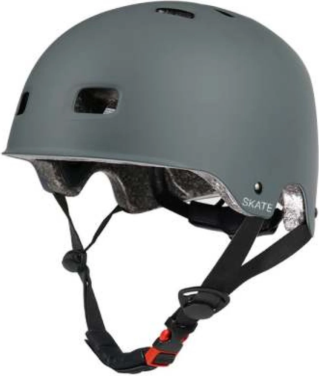 GOOFF® Skate Snorscooter Helm | Brede Pasvorm | 14x Ventilatie | Matgrijs | Lichtgewicht (L) 1 GOOFF® Skate Snorscooter Helm | Brede Pasvorm | 14x Ventilatie | Matgrijs | Lichtgewicht (L)
