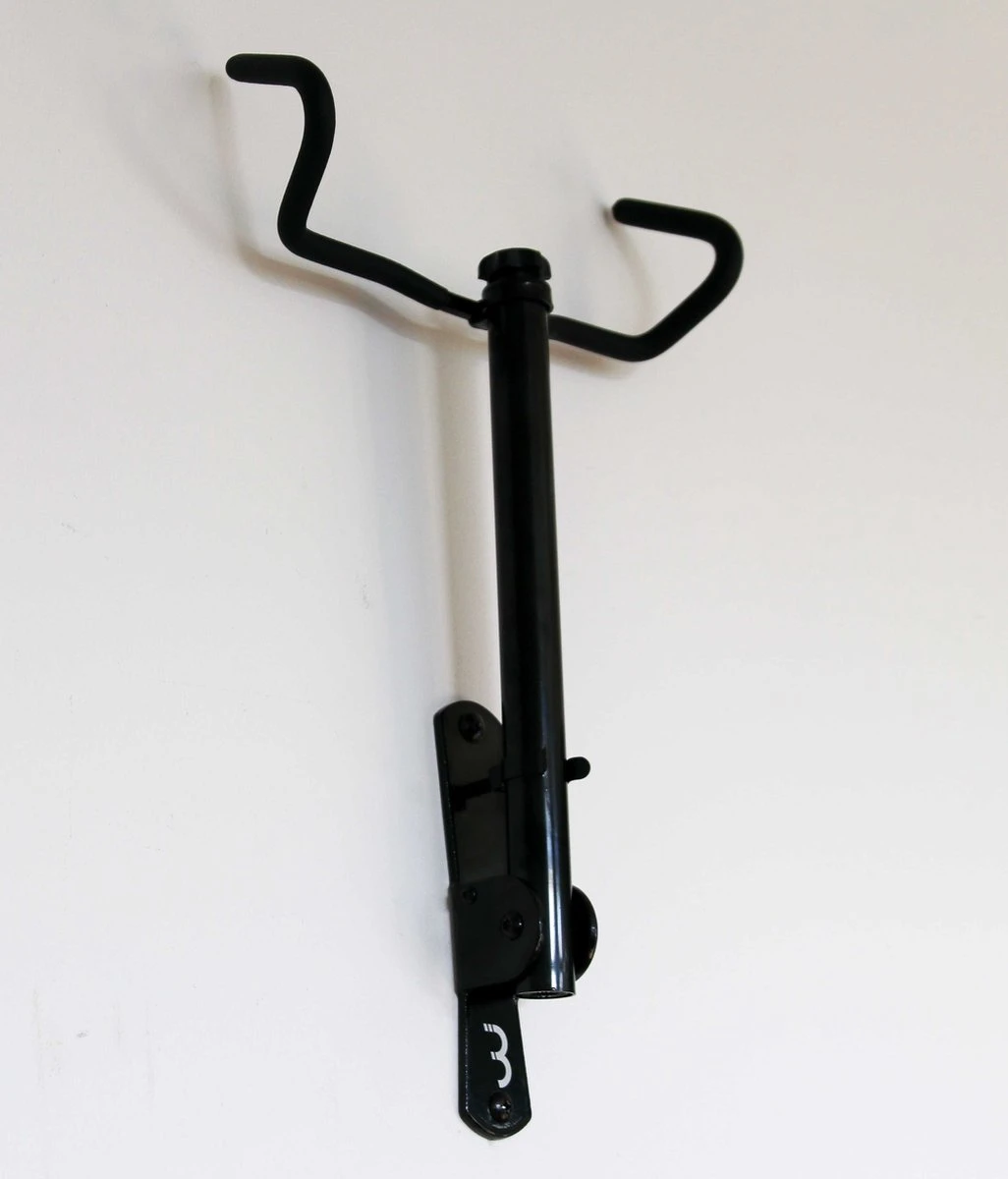 BBB Cycling WallMount Fiets Ophangbeugel - Wandmontage - Ophanghaak - Fietsdrager - Inklapbaar - Zwart - BTL-93 2 BBB Cycling WallMount Fiets Ophangbeugel - Wandmontage - Ophanghaak - Fietsdrager - Inklapbaar - Zwart - BTL-93 - Afbeelding 2