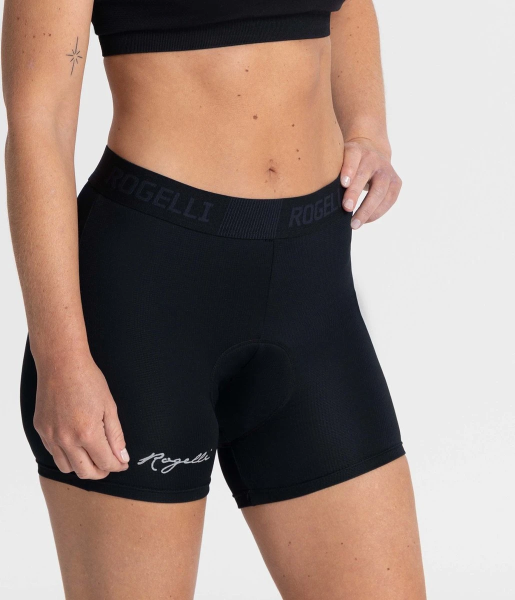 Rogelli Boxer For Ladies - Fiets-Ondershort Met Zeem - Dames - Maat L - Zwart 3 Rogelli Boxer For Ladies - Fiets-Ondershort Met Zeem - Dames - Maat L - Zwart - Afbeelding 3