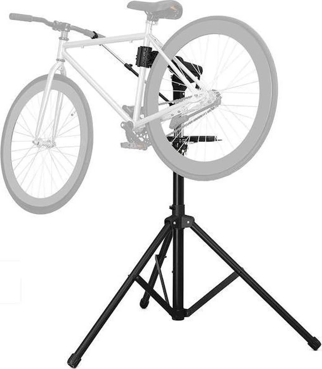 Merkloos Decopatent® PRO Montagestandaard Fiets - 360° Draaibaar - Verstelbaar + Gereedschapsbakje - Fiets Montage Reparatie Standaard 4 Merkloos Decopatent® PRO Montagestandaard Fiets - 360° Draaibaar - Verstelbaar + Gereedschapsbakje - Fiets Montage Reparatie Standaard - Afbeelding 4