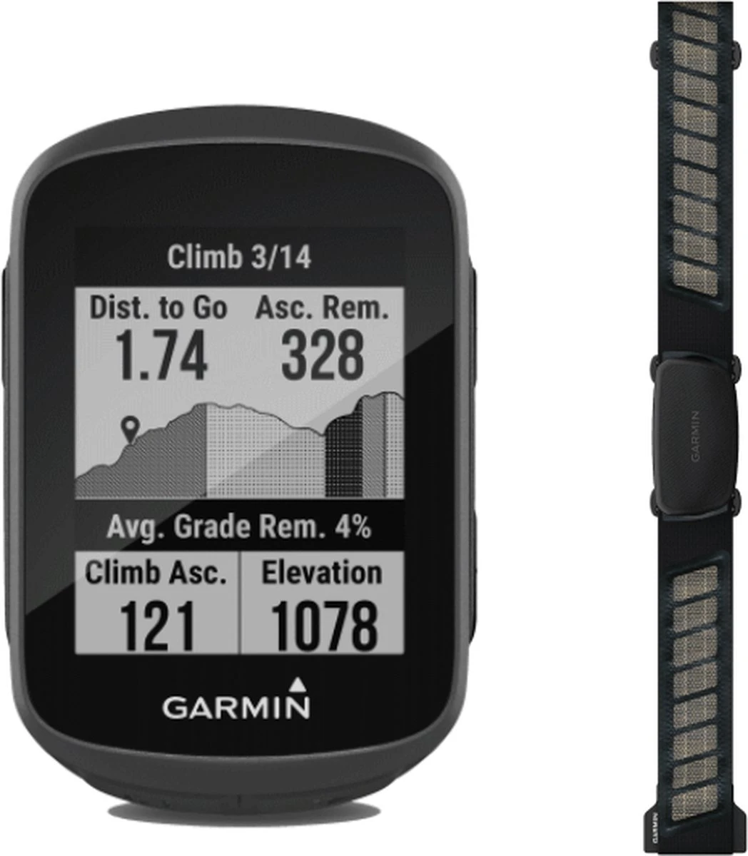 Garmin Edge 130 Plus Performance Bundel - Fietscomputer - Zwart 14 Garmin Edge 130 Plus Performance Bundel - Fietscomputer - Zwart - Afbeelding 14