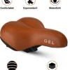 Fietszadel Karamel Bruin Smooth, Stijlvol En Comfortabel Zadel Voor Veel Fietsplezier By PS