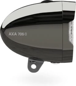 AXA 706 15 Lux - Fietslamp Voorlicht - LED Koplamp - Fietsverlichting Op Batterij - Chrome -Fietsenwinkel 1056x1200