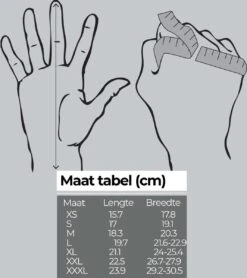 BBB Cycling ColdShield Fietshandschoenen Winter - Fiets Handschoenen Touchscreen - 0-10 ℃ - Winddicht - Zwart - Maat M -Fietsenwinkel 1067x1200 1