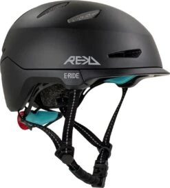 REKD Urbanlite Speed-Pedelec Helm | NTA 8776 Goedgekeurd | Snorfiets Helm | Snorscooter - Zwart -Fietsenwinkel 1082x1200