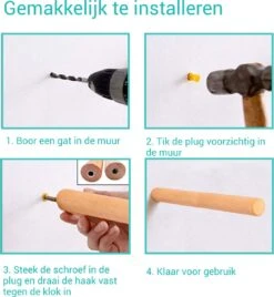 Fiets Ophangsysteem Van Massief Beukenhout | 2 Stuks | 32cm | Ophangbeugel | Muurbeugel Fiets | &ERGY 10 Fiets Ophangsysteem Van Massief Beukenhout | 2 Stuks | 32cm | Ophangbeugel | Muurbeugel Fiets | &ERGY -Fietsenwinkel 1108x1200