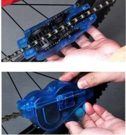 VITAMO Fietsketting Reiniger + 4 Borstels - Fiets Ketting Schoonmaken - Kettingbeschermer - Fietsgereedschap - Kettingborstel - Fietsversnelling Cleaner - Fietskettingreiniger - Schoonmaak Set - Gratis Handschoenen -Fietsenwinkel 1120x1200 1