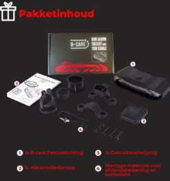 B-care Elektrische Fietsverlichting - Inclusief Afstandsbediening En Richtingaanwijzers - Fietsalarm - Anti Diefstal Alarm - Fiets Achterlicht - Fietsbel - Fiets Accessoires -Fietsenwinkel 1128x1200 4