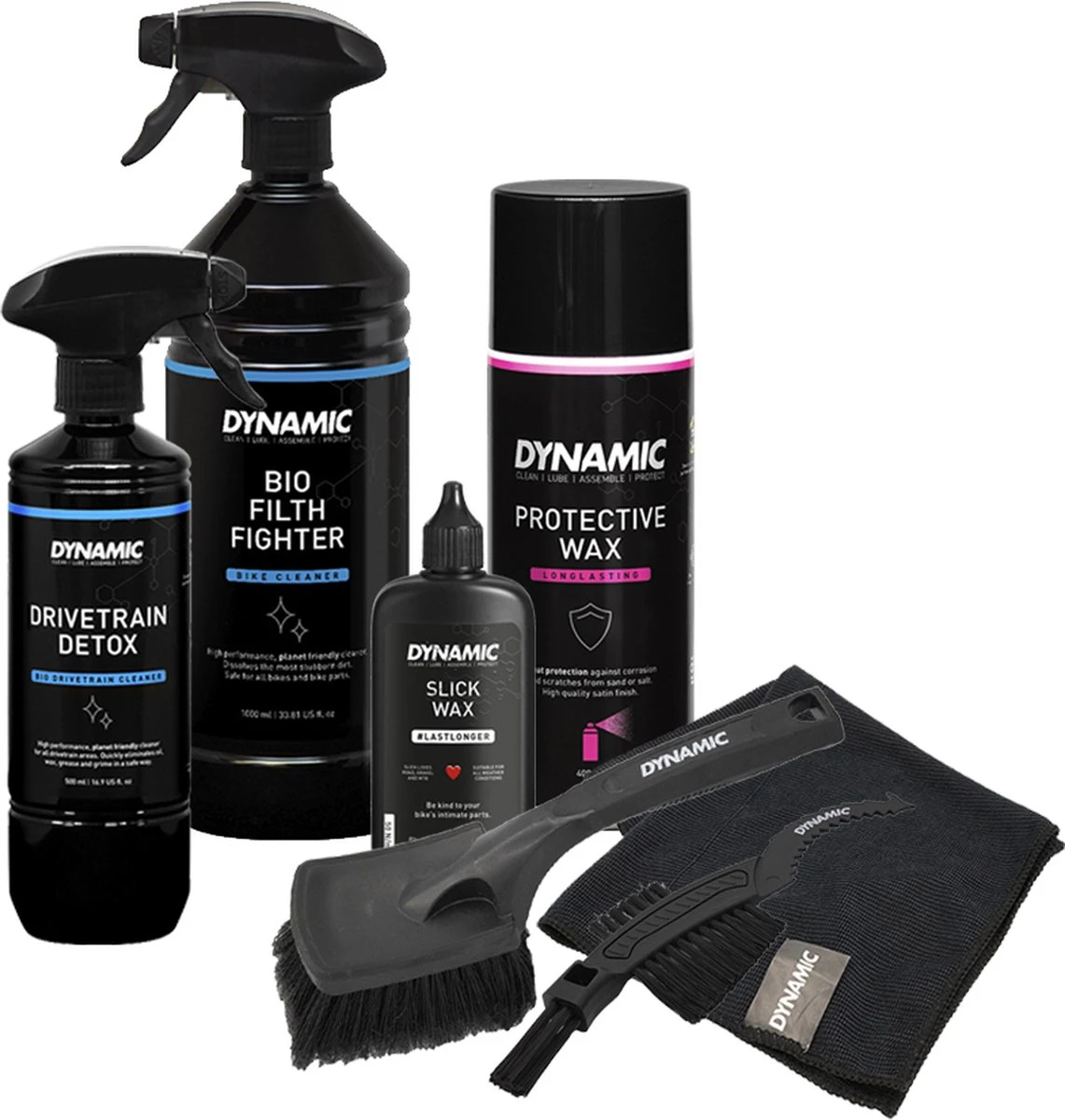 Dynamic Super 7 Fietsonderhoudsset | Bike Care Essentials 7-delig | Onderhoudsemmer Met Producten Voor Fietsverzorging | Planet-Friendly | Voor Racefiets, Mountainbike, Gravelbike, E-bike | Fiets Schoonmaken Als Een Pro 2 Dynamic Super 7 Fietsonderhoudsset | Bike Care Essentials 7-delig | Onderhoudsemmer Met Producten Voor Fietsverzorging | Planet-Friendly | Voor Racefiets, Mountainbike, Gravelbike, E-bike | Fiets Schoonmaken Als Een Pro - Afbeelding 2