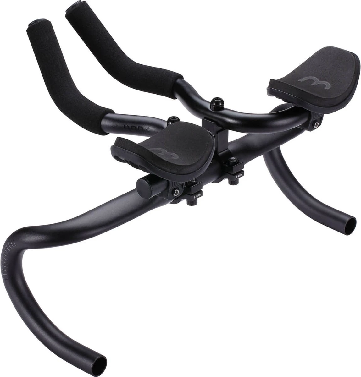 BBB Cycling AeroComfort Ligstuur - Verstelbaar - Aluminium - Opzetstuur Met Armsteun - Zwart - 22.2-31.8mm - BHB-59 11 BBB Cycling AeroComfort Ligstuur - Verstelbaar - Aluminium - Opzetstuur Met Armsteun - Zwart - 22.2-31.8mm - BHB-59 - Afbeelding 11