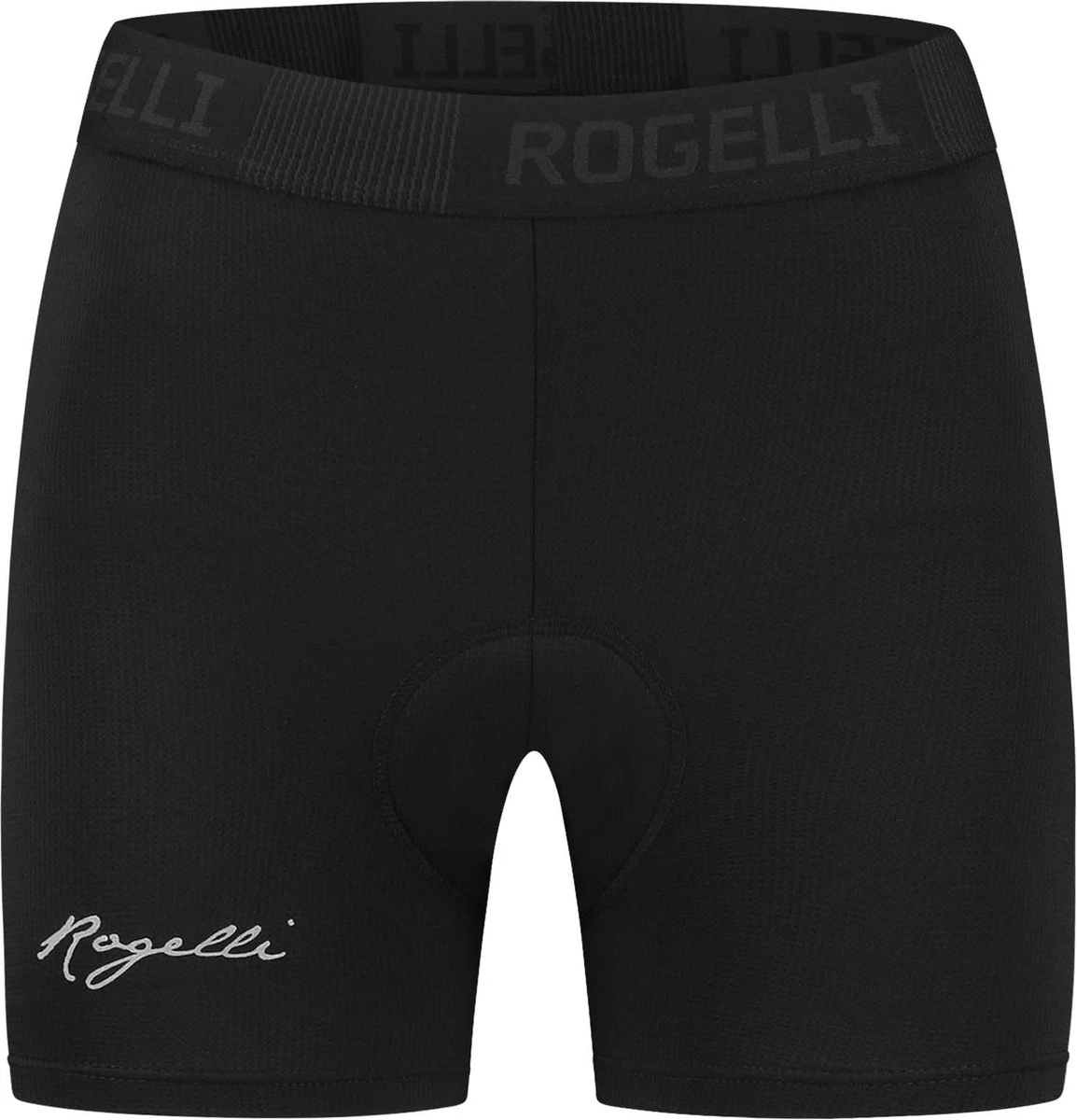 Rogelli Boxer For Ladies - Fiets-Ondershort Met Zeem - Dames - Maat M - Zwart 1 Rogelli Boxer For Ladies - Fiets-Ondershort Met Zeem - Dames - Maat M - Zwart