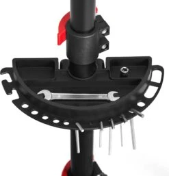 ACAZA Fiets Bevestigingsstandaard Met Snelsluiting, Gereedschapshouder En Stuurhouder, Lichte En Draagbare Reparatie Standaard Voor Fietsen, Zwart Statief -Fietsenwinkel 1154x1200 7