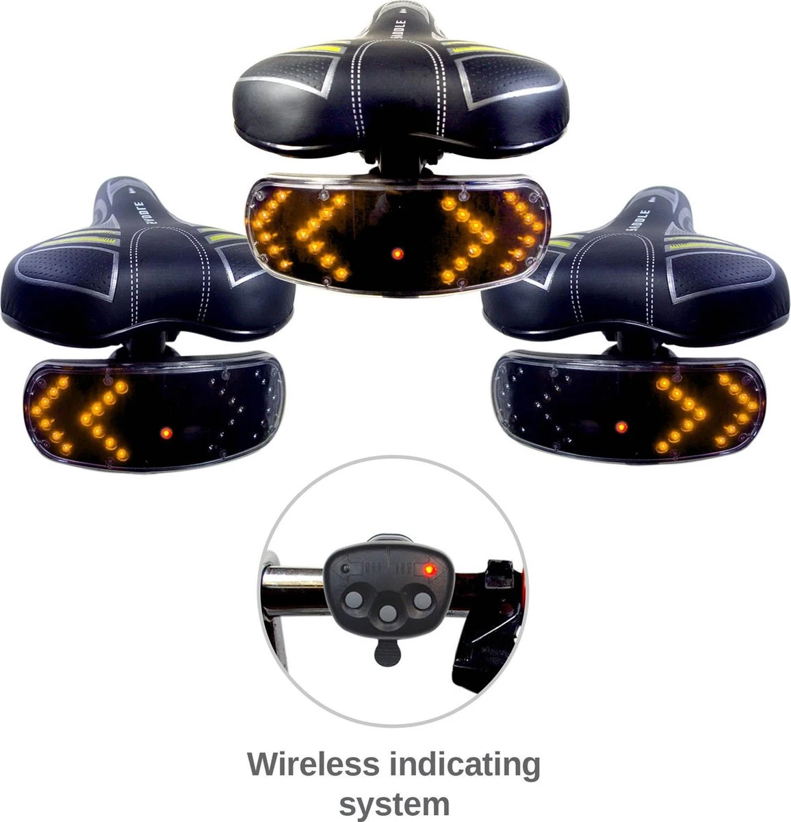 CKB Ltd - Signal Pod V2 - Fietsverlichting - Richtingaanwijzer - Fiets Knipperlicht - Fiets - Knipperlichten 5 CKB Ltd - Signal Pod V2 - Fietsverlichting - Richtingaanwijzer - Fiets Knipperlicht - Fiets - Knipperlichten - Afbeelding 5