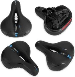 Bluebell Active Zone Blue, Fijn En Comfortabel Fietszadel Voor Urenlang Fietsplezier -Fietsenwinkel 1158x1200