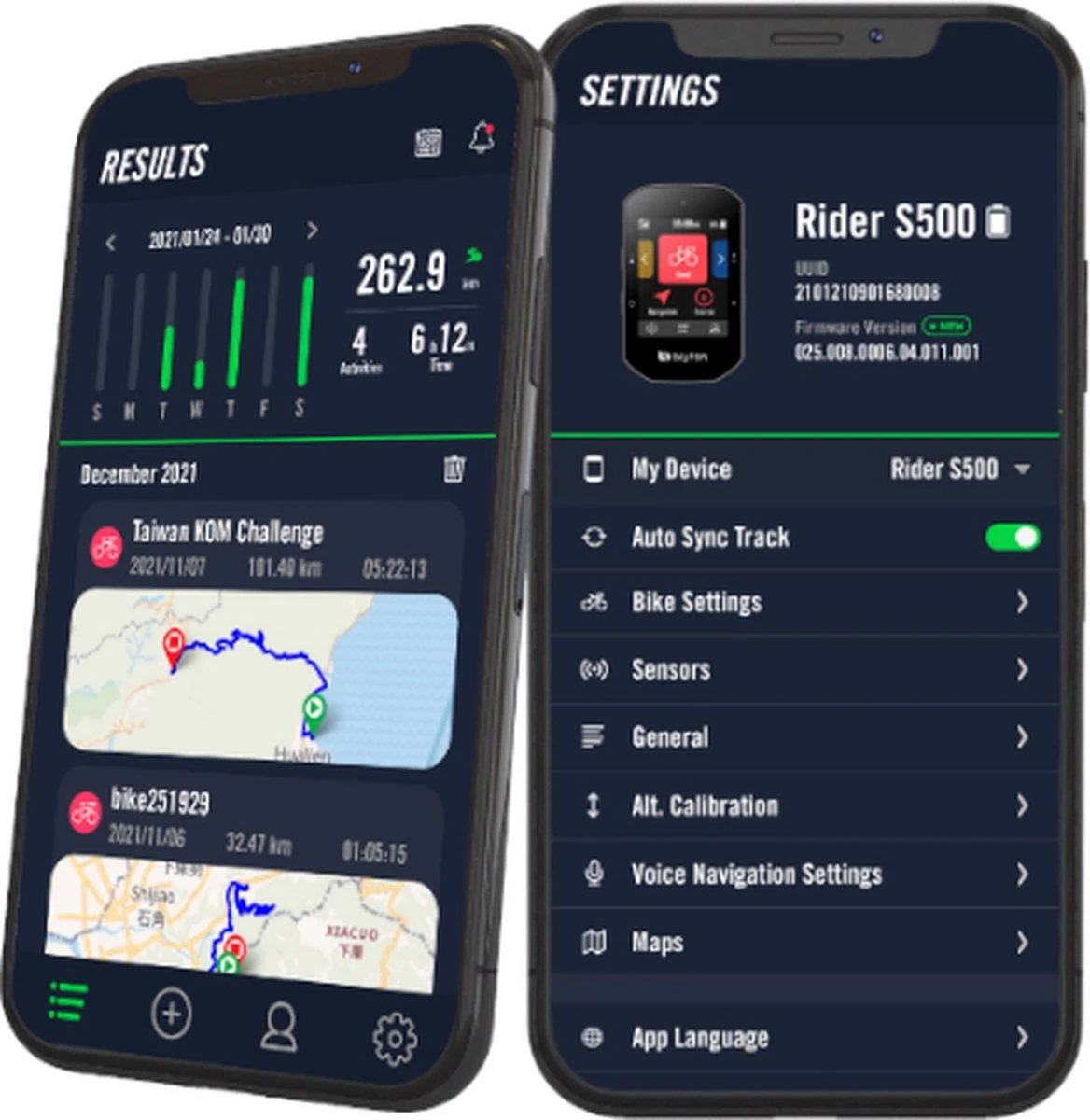 Bryton Rider S500 E - Fietscomputer 7 Bryton Rider S500 E - Fietscomputer - Afbeelding 7