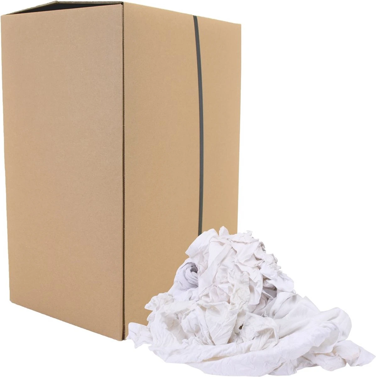 Tom Poetslappen Wtrw Witte Tricot Lappen Per 10kg 4 Tom Poetslappen Wtrw Witte Tricot Lappen Per 10kg - Afbeelding 4