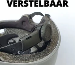 De Juiste Helm - NTA 8776 Helm - Scooterhelm, Fietshelm, E-chopperhelm, Speed-Pedelec Helm - Maat L - Wit -Fietsenwinkel 1200x1049 3