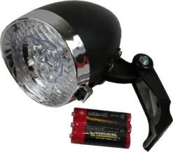 Benson Koplamp Batterij 3x Led - Zwart Fietslamp Lamp Voor Fiets -Fietsenwinkel 1200x1051