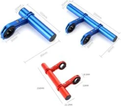 DrPhone EF1 – Verlengstuk Voor Fietsstuur – 30 CM Lang – Uitbreiding Frame – Gemakkelijk Te Installeren - Zwart -Fietsenwinkel 1200x1057 2