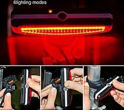 Merkloos LED Fiets Achterlicht USB Oplaadbare - Marktleider 110 Lumen Helderheid - IP65 Waterbestendig - Supersnel Installatie - Horizontaal Of Verticaal - Voor Zadel, Zadelpen Of Helm -Fietsenwinkel 1200x1059 1