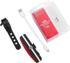 Merkloos LED Fiets Achterlicht USB Oplaadbare - Marktleider 110 Lumen Helderheid - IP65 Waterbestendig - Supersnel Installatie - Horizontaal Of Verticaal - Voor Zadel, Zadelpen Of Helm -Fietsenwinkel 1200x1077