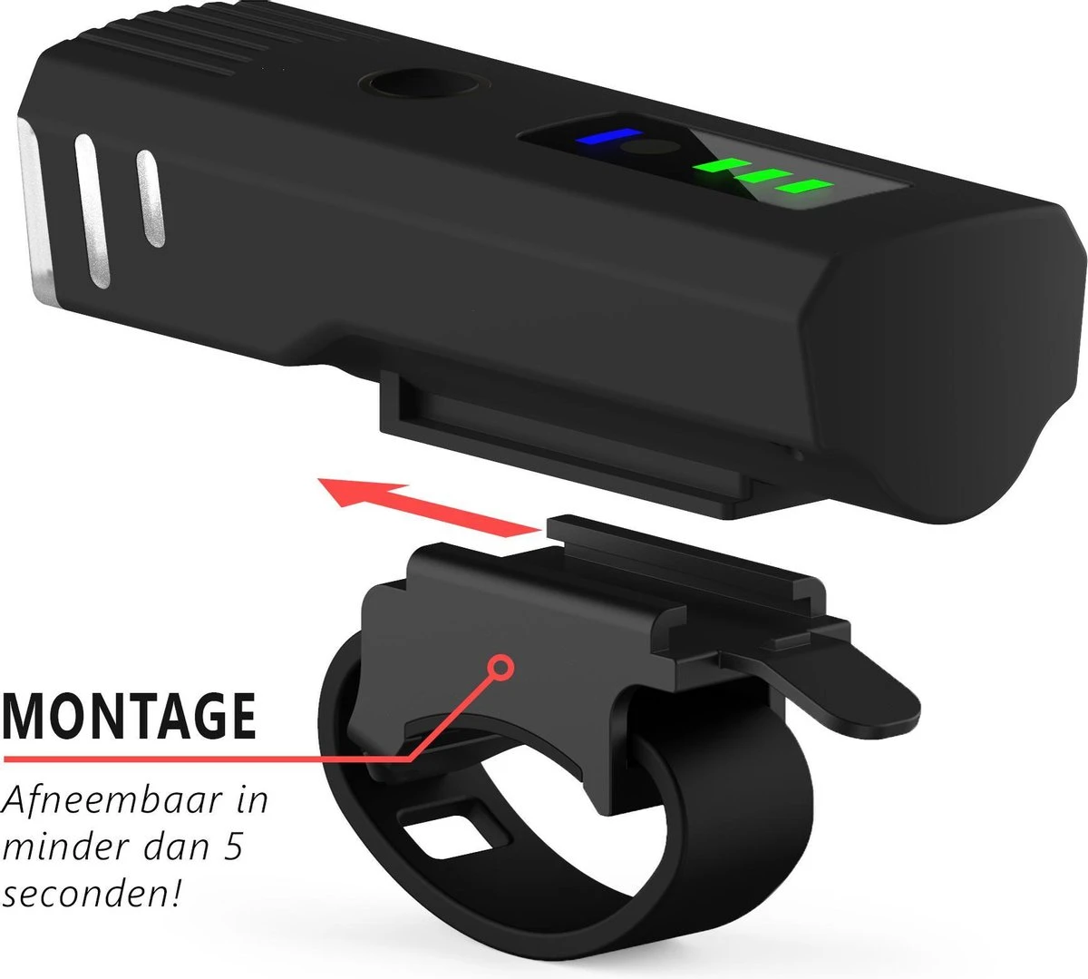 Trustic EVO | Fietsverlichting | Oplaadbaar | Fietslamp | Verschillende Standen | Licht Sensor | Waterbestendig | Set 12 Trustic EVO | Fietsverlichting | Oplaadbaar | Fietslamp | Verschillende Standen | Licht Sensor | Waterbestendig | Set - Afbeelding 12