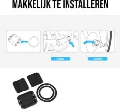 LHP BC200 Fietscomputer Draadloos 3-in-1 Bundel - Hartslagmeter Borstband - Cadanssensor - Kilometerteller GPS - 80+ Functies - 2.4 Inch LCD Scherm - Bluetooth & ANT+ -Fietsenwinkel 1200x1090 11