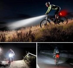 Merkloos LED Fiets Achterlicht USB Oplaadbare - Marktleider 110 Lumen Helderheid - IP65 Waterbestendig - Supersnel Installatie - Horizontaal Of Verticaal - Voor Zadel, Zadelpen Of Helm -Fietsenwinkel 1200x1118