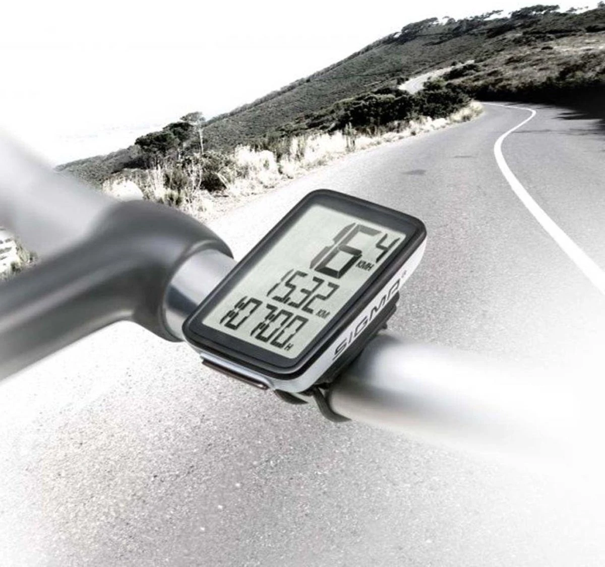 Sigma Fietscomputer Pure 1 ATS - Draadloos - Zwart/Wit 13 Sigma Fietscomputer Pure 1 ATS - Draadloos - Zwart/Wit - Afbeelding 13