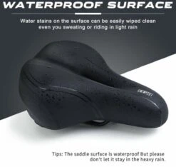 BOTC Fietszadel - Unisex - Extra Comfortabel - Inclusief Waterdichte Zadelhoes - Ventilerend -Fietsenwinkel 1200x1139 4