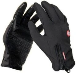 Merkloos Neopreen Handschoenen - Zwart - Winter Sport - WIelrennen - Schaatsen - Skiën - Snowboarden - Uniseks - Small