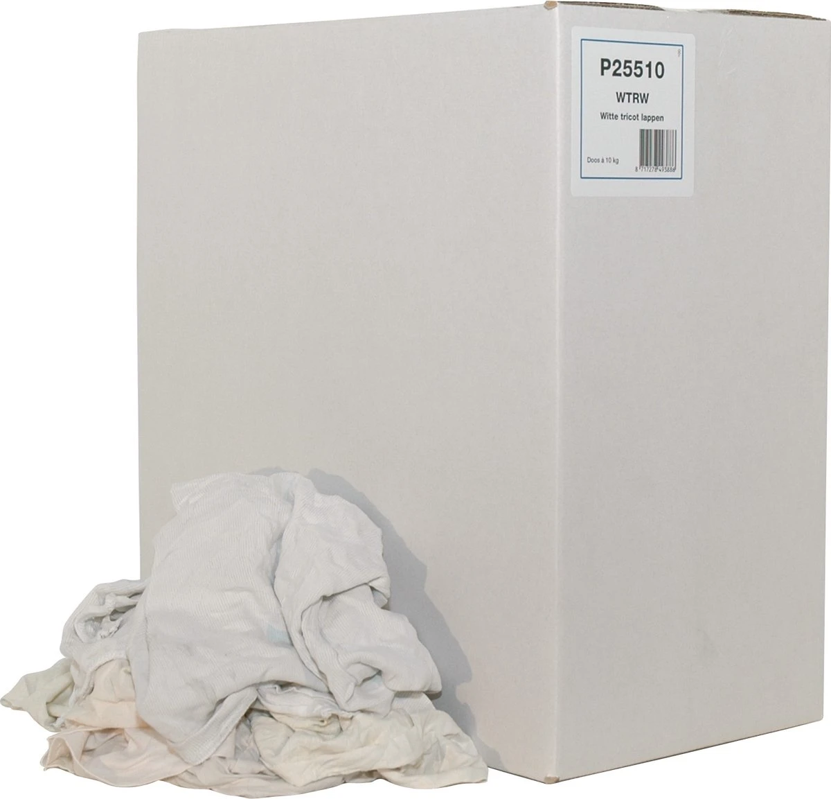 Tom Poetslappen Wtrw Witte Tricot Lappen Per 10kg 1 Tom Poetslappen Wtrw Witte Tricot Lappen Per 10kg