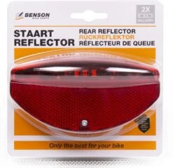 Benson Achterlicht / Staartreflector - Voor Fiets - 3x LED - Universeel - Batterijachterlicht Met Reflector 13 Benson Achterlicht / Staartreflector - Voor Fiets - 3x LED - Universeel - Batterijachterlicht Met Reflector -Fietsenwinkel 1200x1162 1