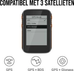 LHP BC200 Fietscomputer Draadloos 3-in-1 Bundel - Hartslagmeter Borstband - Cadanssensor - Kilometerteller GPS - 80+ Functies - 2.4 Inch LCD Scherm - Bluetooth & ANT+ -Fietsenwinkel 1200x1162 4