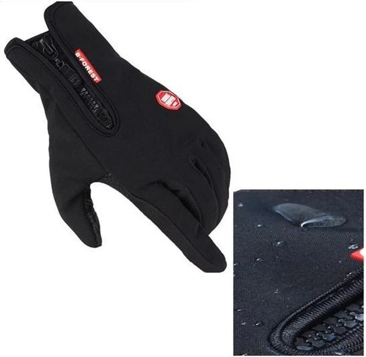 Fietshandschoenen Windproof/Waterproof - Maat S/M 3 Fietshandschoenen Windproof/Waterproof - Maat S/M - Afbeelding 3