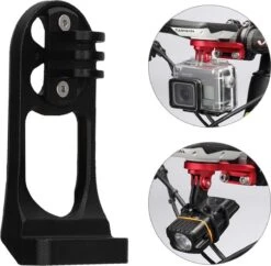 Kwmobile Houder Voor Garmin Edge / Bryton Rider / CatEye - Fietshouder Voor Navigatiesysteem - Stuurhouder In Zwart -Fietsenwinkel 1200x1175