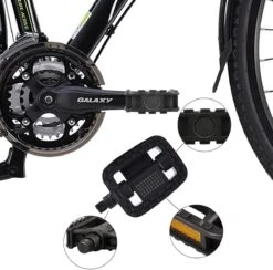 Fietspedalen - Anti Slip - Trappers Voor Fiets Met Reflector - 1.4 Mm Schroefdraad Zwart 18 Fietspedalen - Anti Slip - Trappers Voor Fiets Met Reflector - 1.4 Mm Schroefdraad Zwart -Fietsenwinkel 1200x1186 3