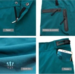 Merkloos Mountainbike Broek - MTB Broek - Short - Blauw - Fietsbroek & Onderbroek Met Zeem - Maat XL -Fietsenwinkel 1200x1188