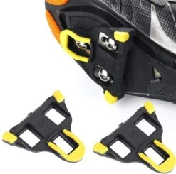 Schoenplaatjes SPD-SL Geschikt Voor Shimano SPD SL Pedalen - Geel - Niet Origineel -Fietsenwinkel 1200x1192 3