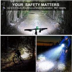Merkloos LED Fietsverlichting USB Oplaadbaar - 4 Modes - Waterbestendig - Fietslicht - Fietslampjes -Fietsenwinkel 1200x1195 3