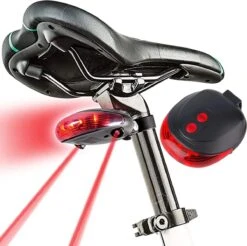 Fiets Achterlicht - LED Licht Met Laser - Fiets Lamp - Waterdicht - Racefiets Verlichting - Inclusief Batterijen - Rheme 26 Fiets Achterlicht - LED Licht Met Laser - Fiets Lamp - Waterdicht - Racefiets Verlichting - Inclusief Batterijen - Rheme -Fietsenwinkel 1200x1197 1