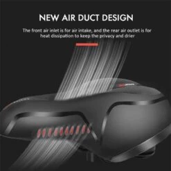 Fietszadel Ergosaddle Luxe; Ergonomisch En Universeel! Breed Zadel Voor De Fiets Met Veerbescherming -Fietsenwinkel 1200x1198 9