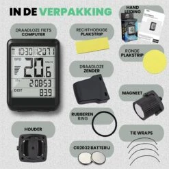 Strex Draadloze Fietscomputer - 17 Functies - Extra Groot Scherm - Draadloze Fiets Computer Draadloos Waterdicht - NL Handleiding 15 Strex Draadloze Fietscomputer - 17 Functies - Extra Groot Scherm - Draadloze Fiets Computer Draadloos Waterdicht - NL Handleiding -Fietsenwinkel 1200x1200 1020