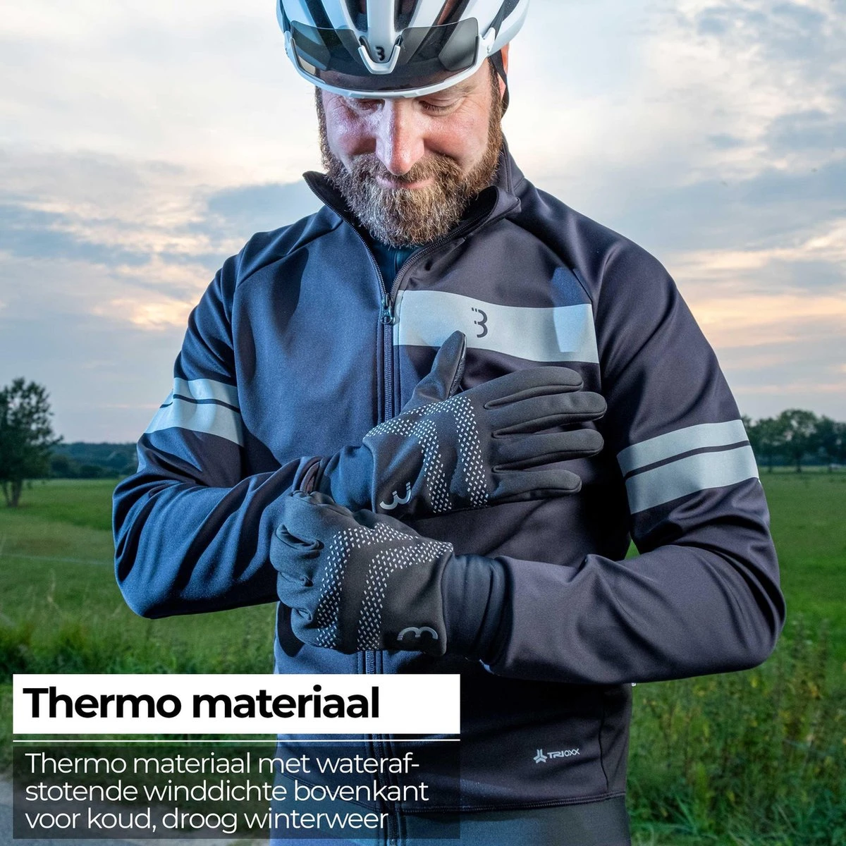 BBB Cycling RaceShield WB 2.0 Fietshandschoenen Winter - Fiets Handschoenen Touchscreen - Winddicht - Zwart - Maat L 5 BBB Cycling RaceShield WB 2.0 Fietshandschoenen Winter - Fiets Handschoenen Touchscreen - Winddicht - Zwart - Maat L - Afbeelding 5