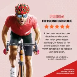 Fietsonderbroek Dames Heren Met Zeem - Fietsbroek - Fietsondergoed - Wielerbroek - 3XL -Fietsenwinkel 1200x1200 236