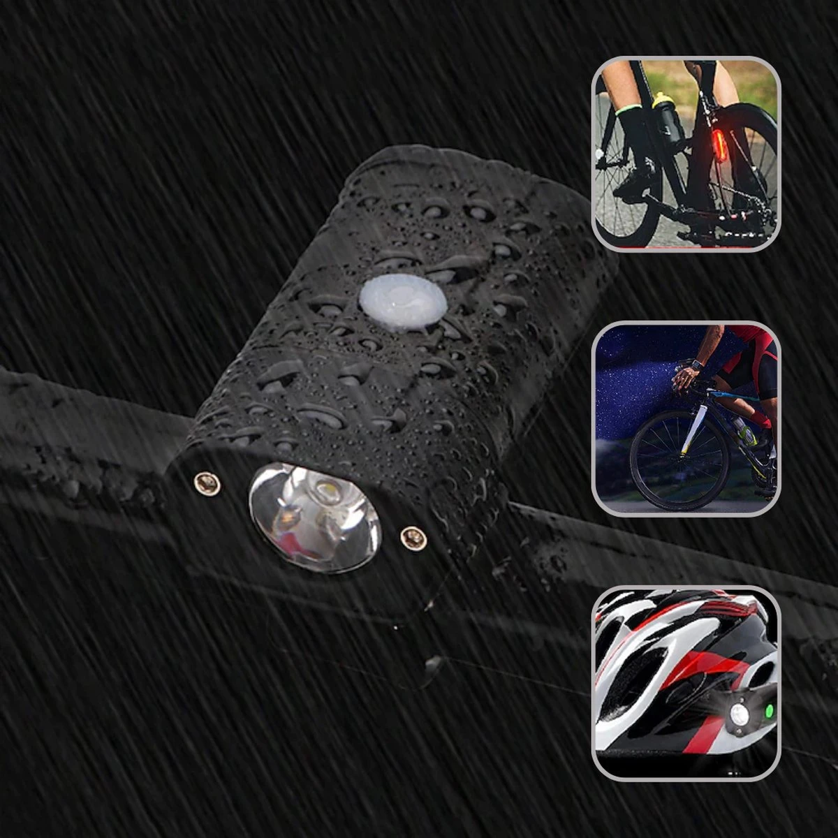 Lovnix - Oplaadbare Fietslamp LED Verlichting Set - USB Oplaadbaar - Fietslicht Met LED Lamp - Voor- En- Achter Licht - Regenbestendig - Geschikt Voor Mountainbike Fietsen Wandelen Speleologie 19 Lovnix - Oplaadbare Fietslamp LED Verlichting Set - USB Oplaadbaar - Fietslicht Met LED Lamp - Voor- En- Achter Licht - Regenbestendig - Geschikt Voor Mountainbike Fietsen Wandelen Speleologie - Afbeelding 19